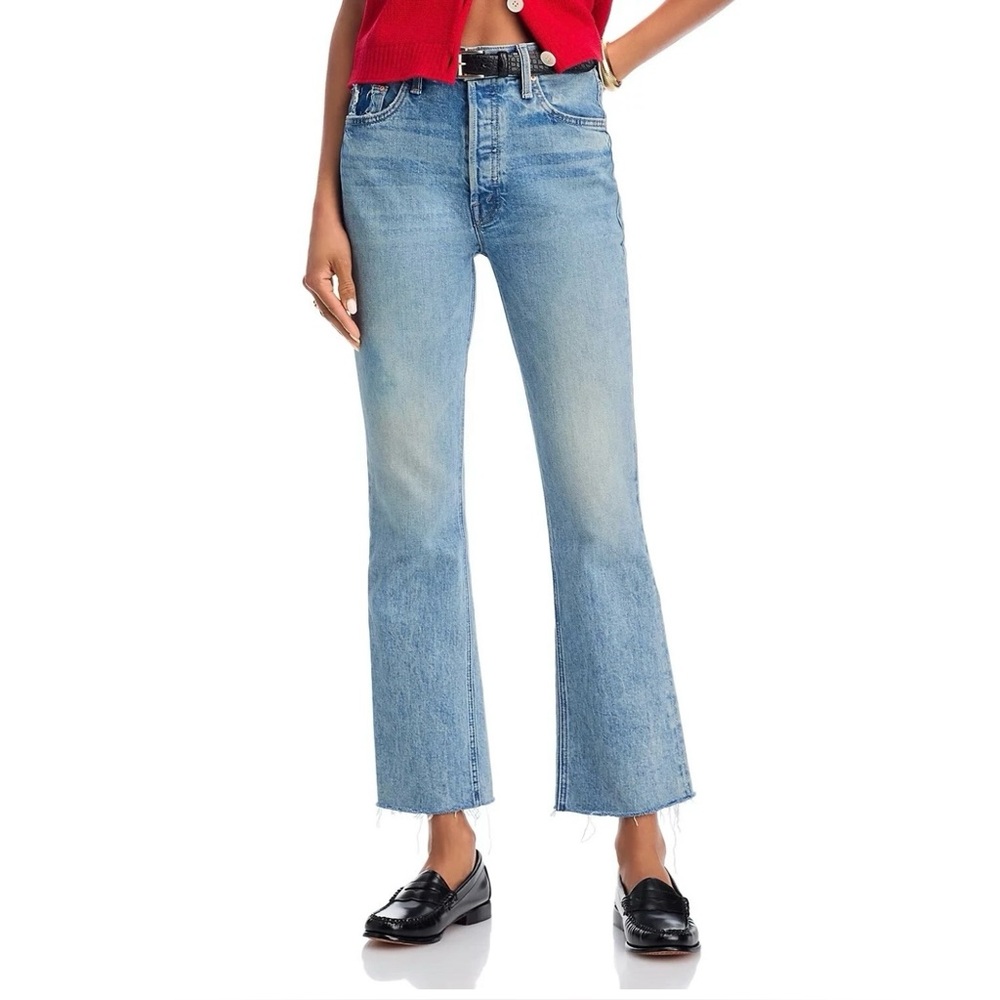 MOTHER Blue Flare Jeans